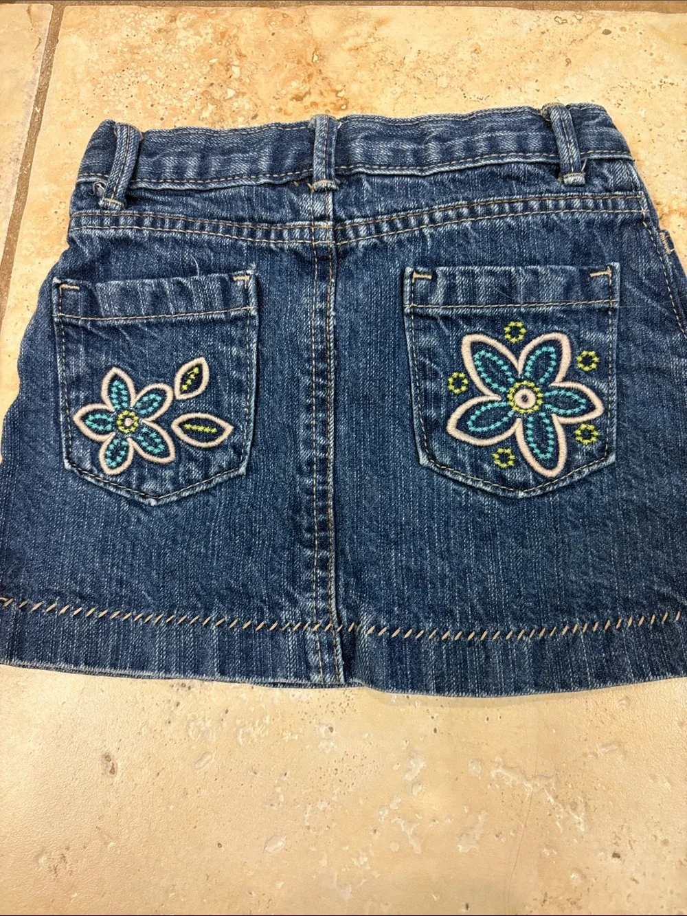 OshKosh B'gosh Dark Blue Denim Skirt